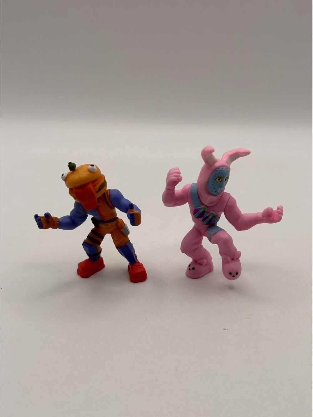 Moose Toys Fortnite Beef Boss Rabbit Raider 2 Inch Mini Figures Lot of 2 Used